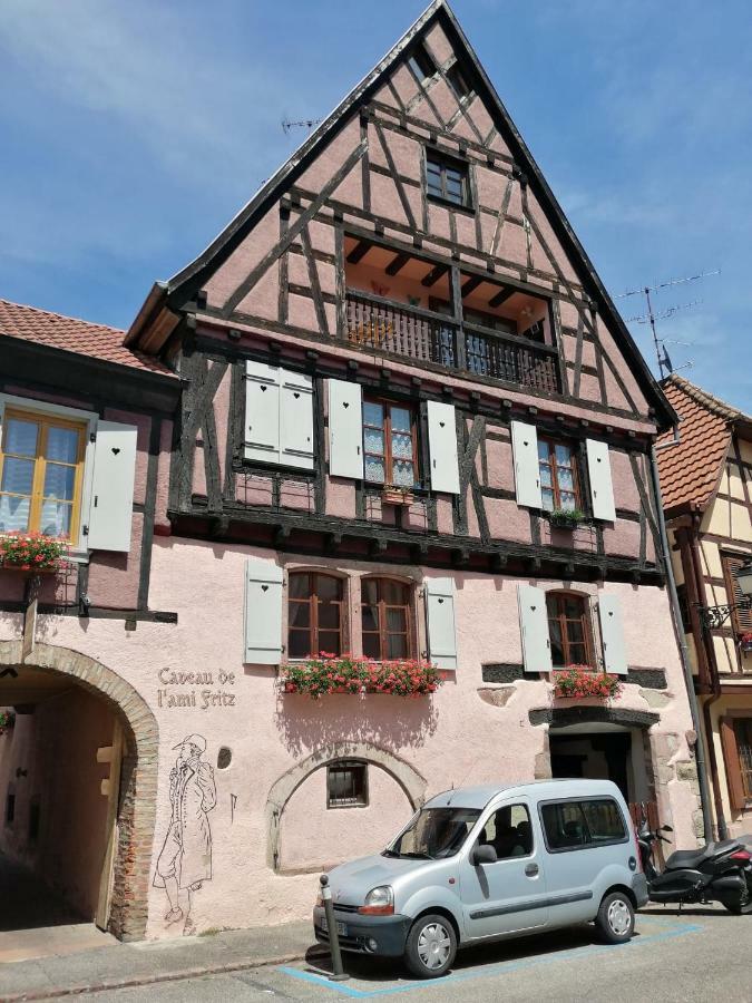 Gite Les Papillons リボーヴィレ エクステリア 写真